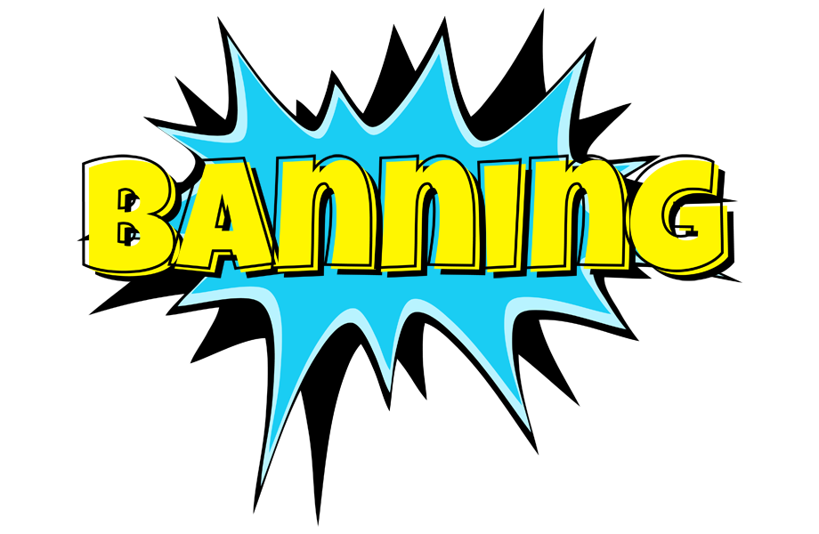 Banning amazing logo