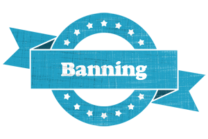 Banning balance logo