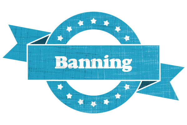 Banning balance logo