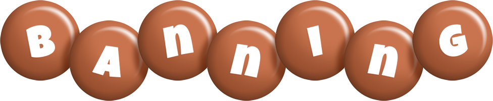 Banning candy-brown logo