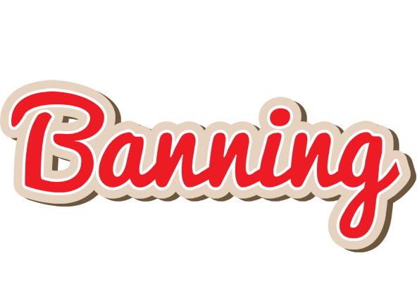 Banning chocolate logo