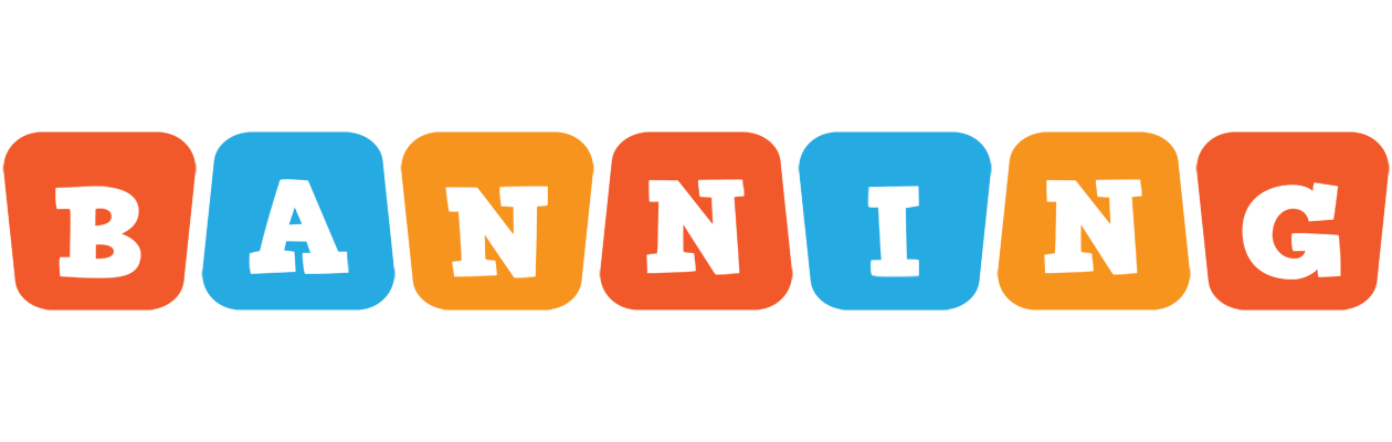 Banning comics logo