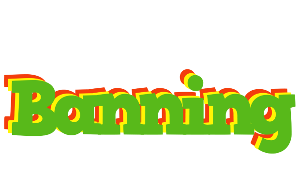 Banning crocodile logo