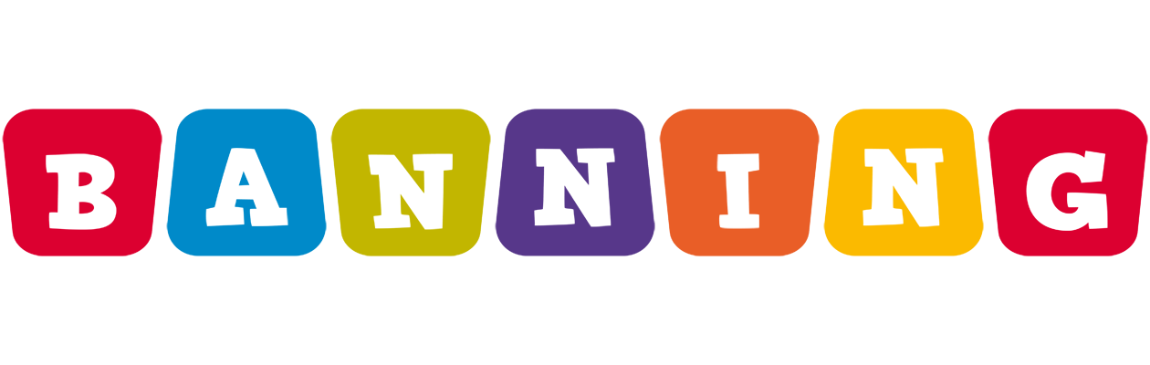 Banning daycare logo