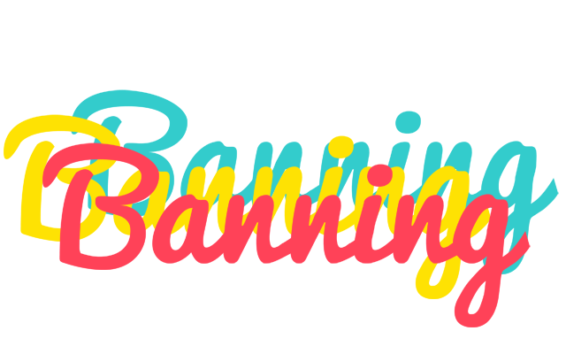 Banning disco logo