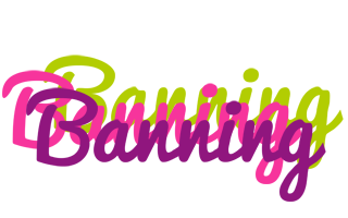 Banning flowers logo