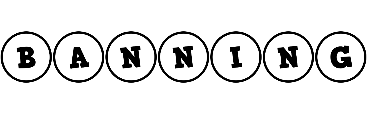 Banning handy logo