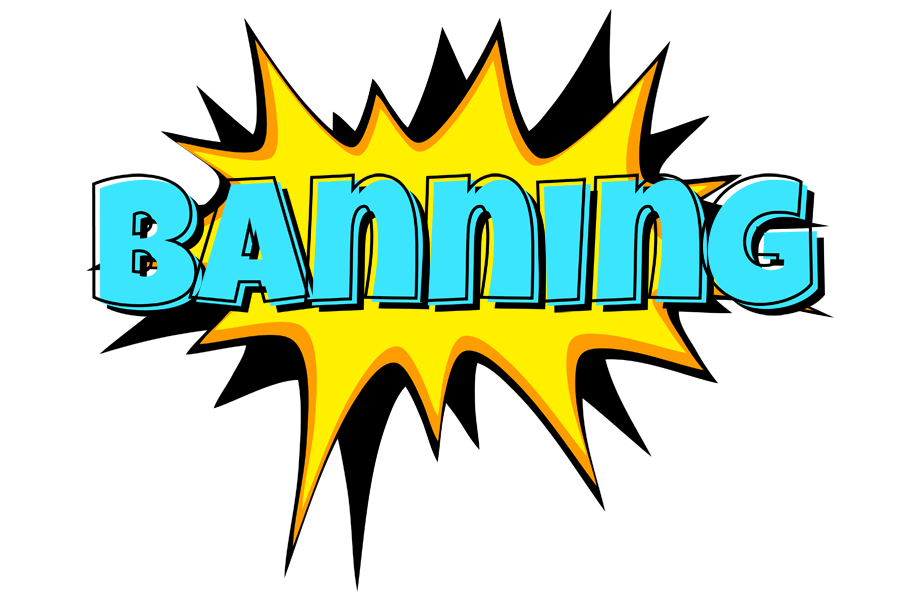 Banning indycar logo