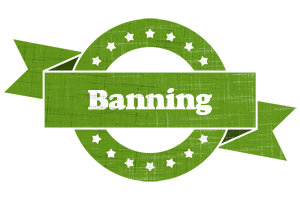 Banning natural logo