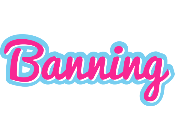 Banning popstar logo