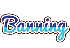 Banning raining logo