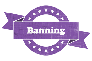 Banning royal logo