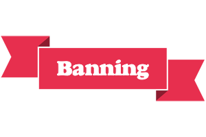 Banning sale logo