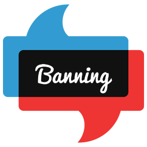 Banning sharks logo