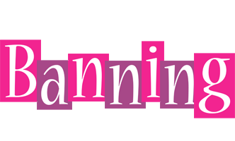 Banning whine logo