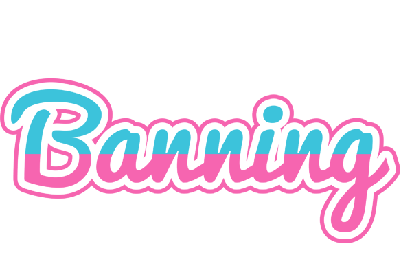 Banning woman logo