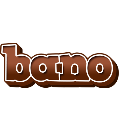 Bano brownie logo
