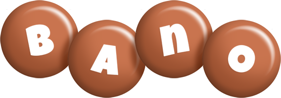 Bano candy-brown logo