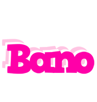 Bano dancing logo