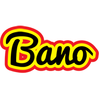 Bano flaming logo