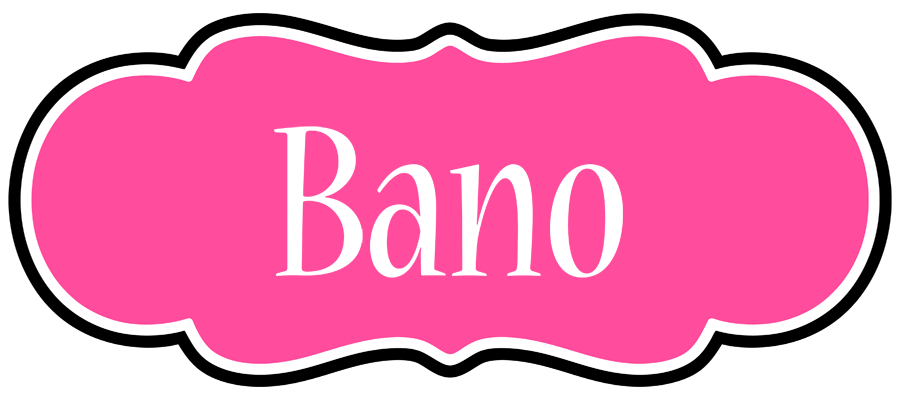 Bano invitation logo