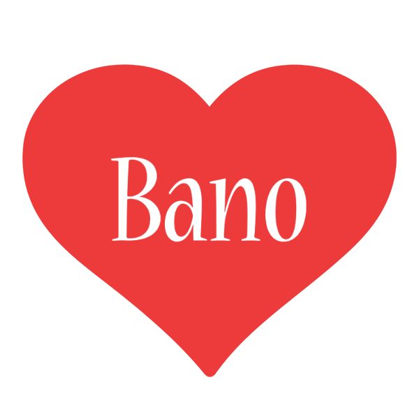 Bano love logo