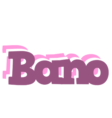 Bano relaxing logo