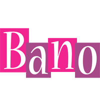 Bano whine logo