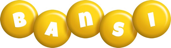 Bansi candy-yellow logo