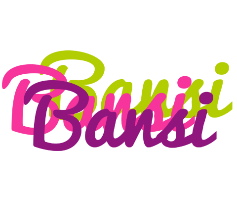 Bansi flowers logo
