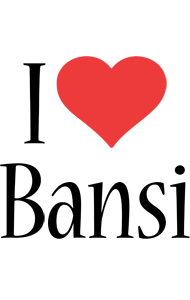 Bansi i-love logo