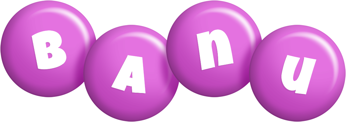 Banu candy-purple logo