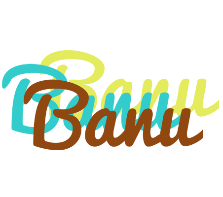 Banu cupcake logo