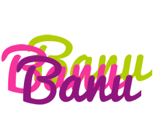 Banu flowers logo