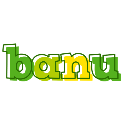 Banu juice logo