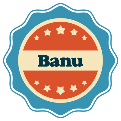 Banu labels logo