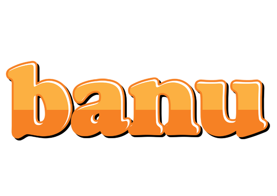 Banu orange logo