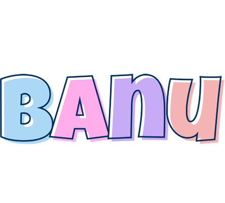 Banu pastel logo