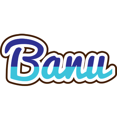 Banu raining logo