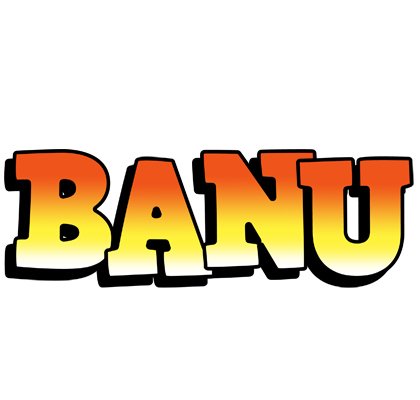 Banu sunset logo