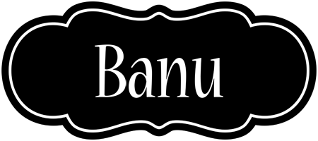 Banu welcome logo