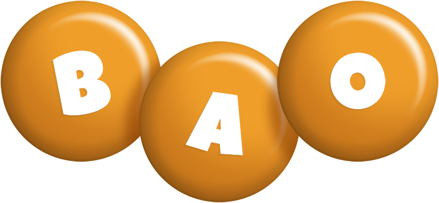 Bao candy-orange logo