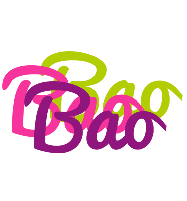 Bao flowers logo