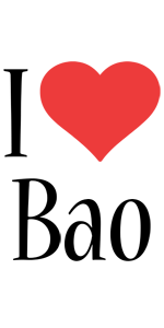 Bao i-love logo