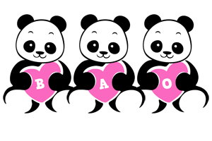 Bao love-panda logo