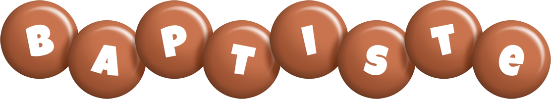 Baptiste candy-brown logo
