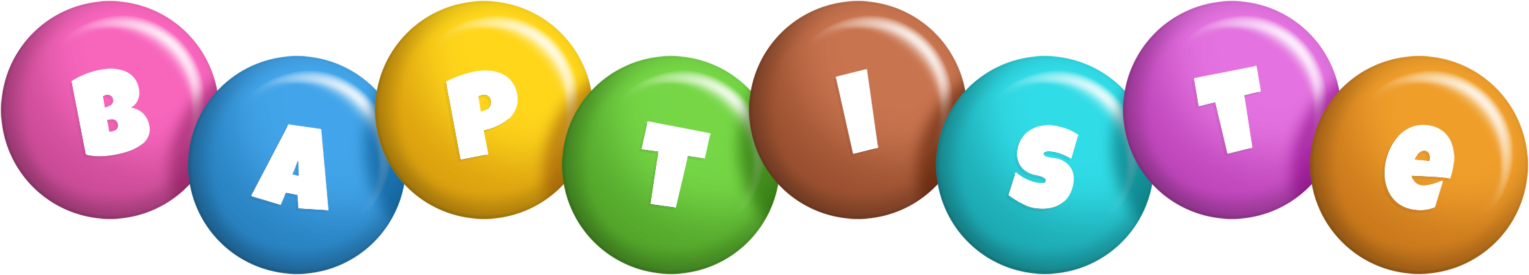 Baptiste candy logo
