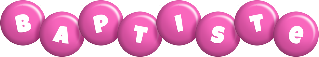 Baptiste candy-pink logo