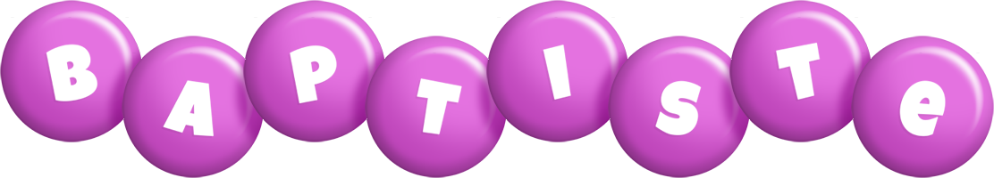Baptiste candy-purple logo