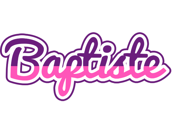 Baptiste cheerful logo